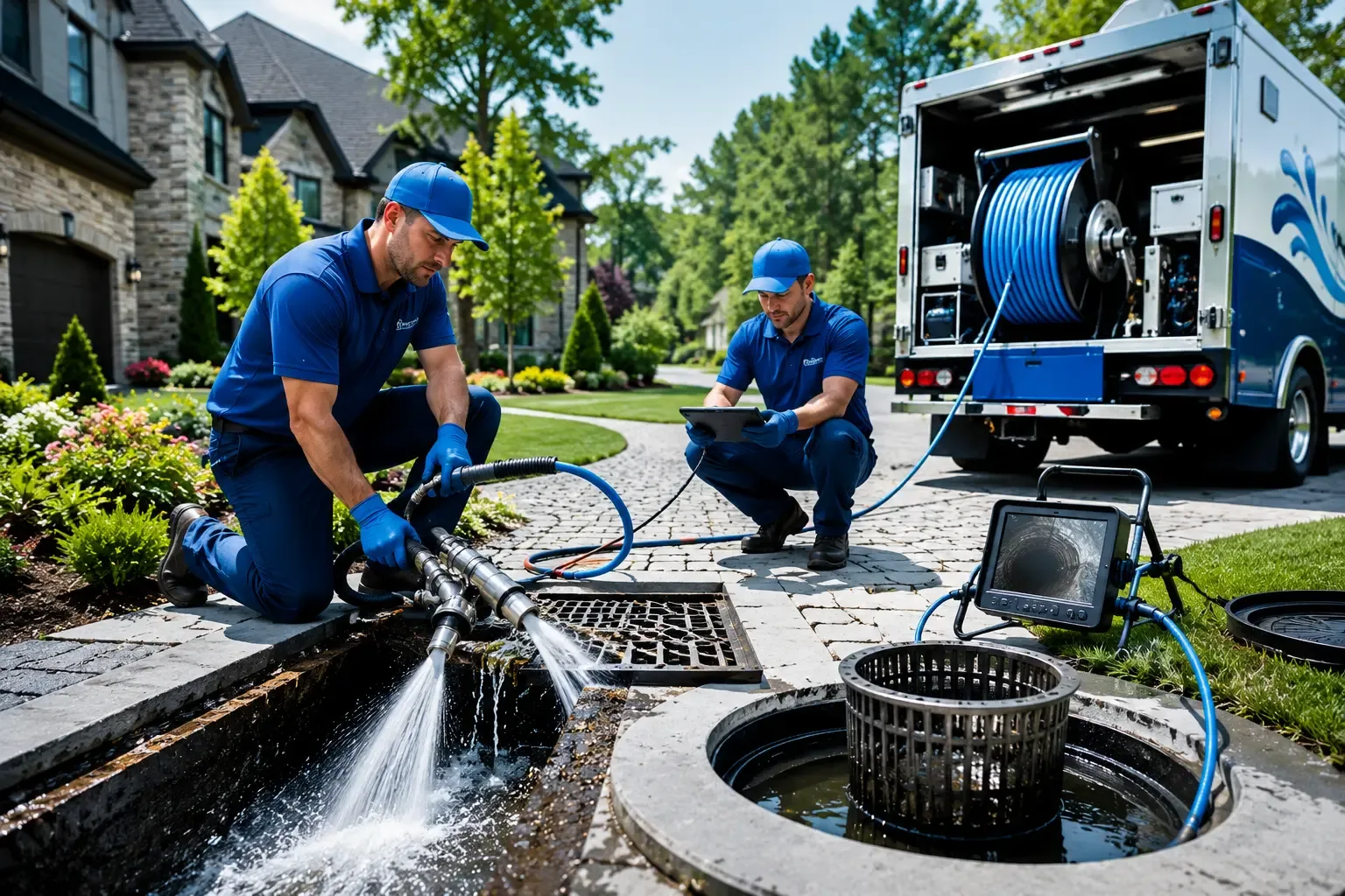 Local outdoor drain cleaning professionals in Cannelburg, IN